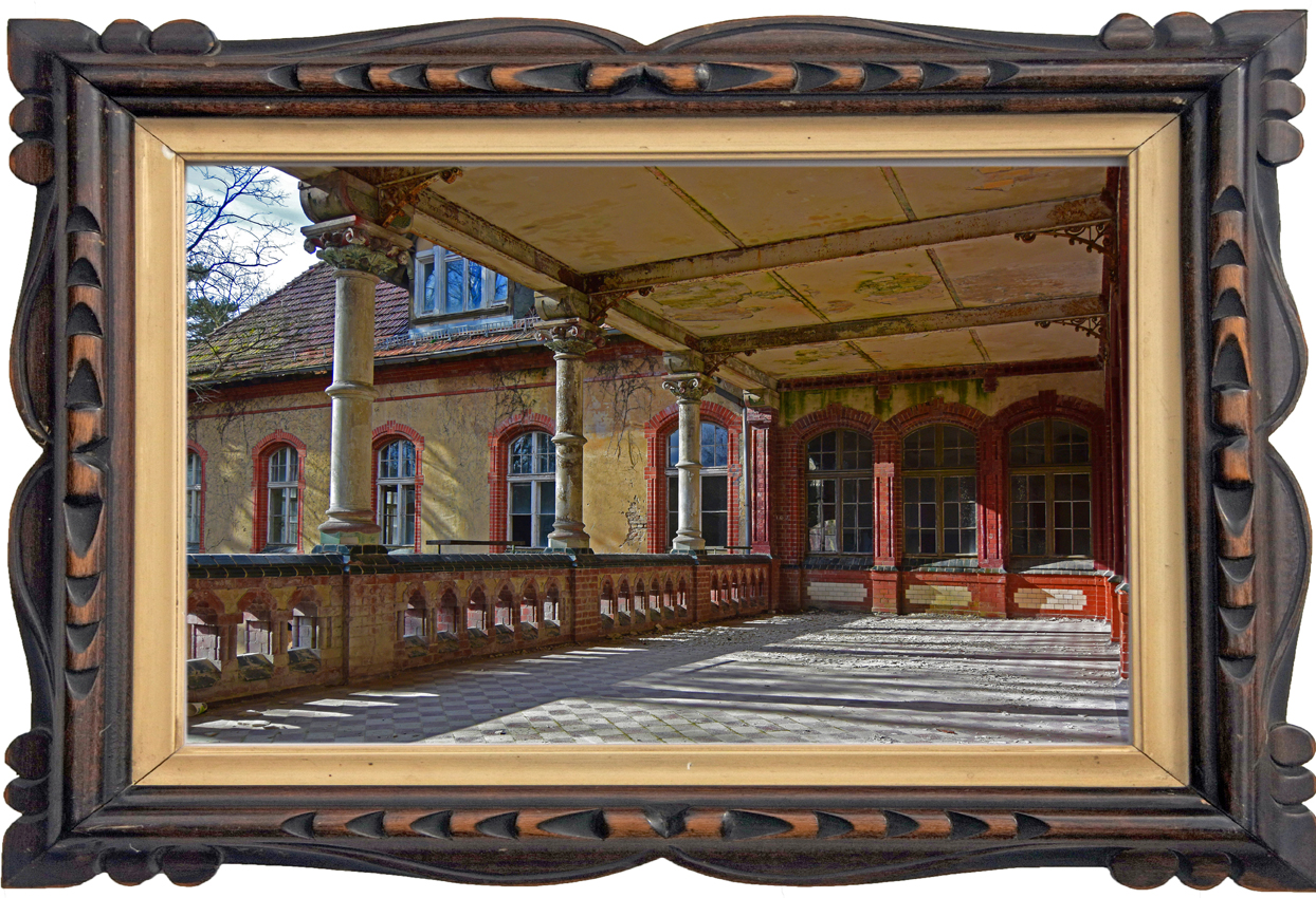 Berlijn, DE; Woonpaviljoen voor mannen Beelitz Heilstätten (2017)